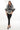 NOIR ÉLÉGANCE Women’s Beige Leather Jacket with Silver Fox Fur