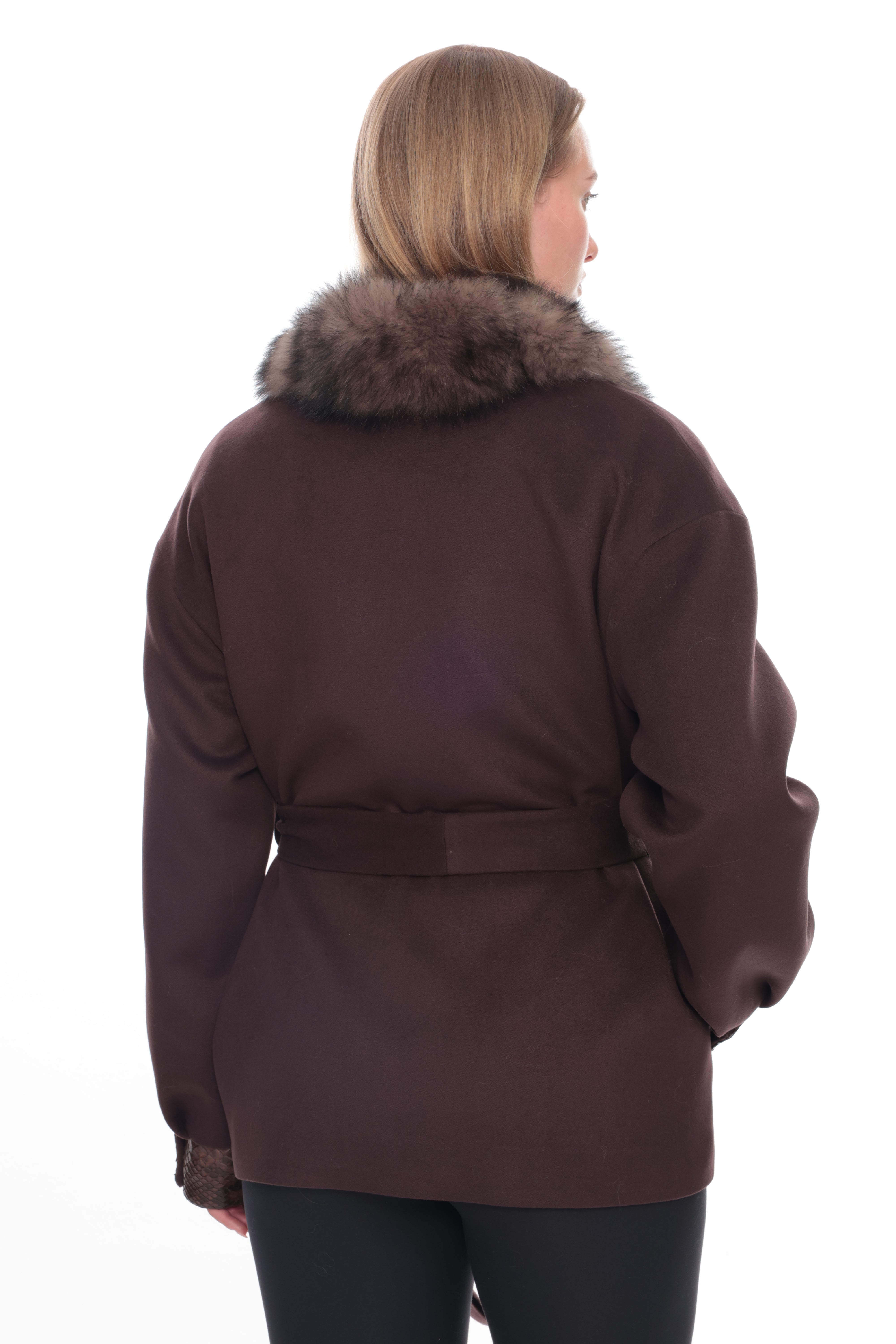 SOREN Brown Cashmere Jacket