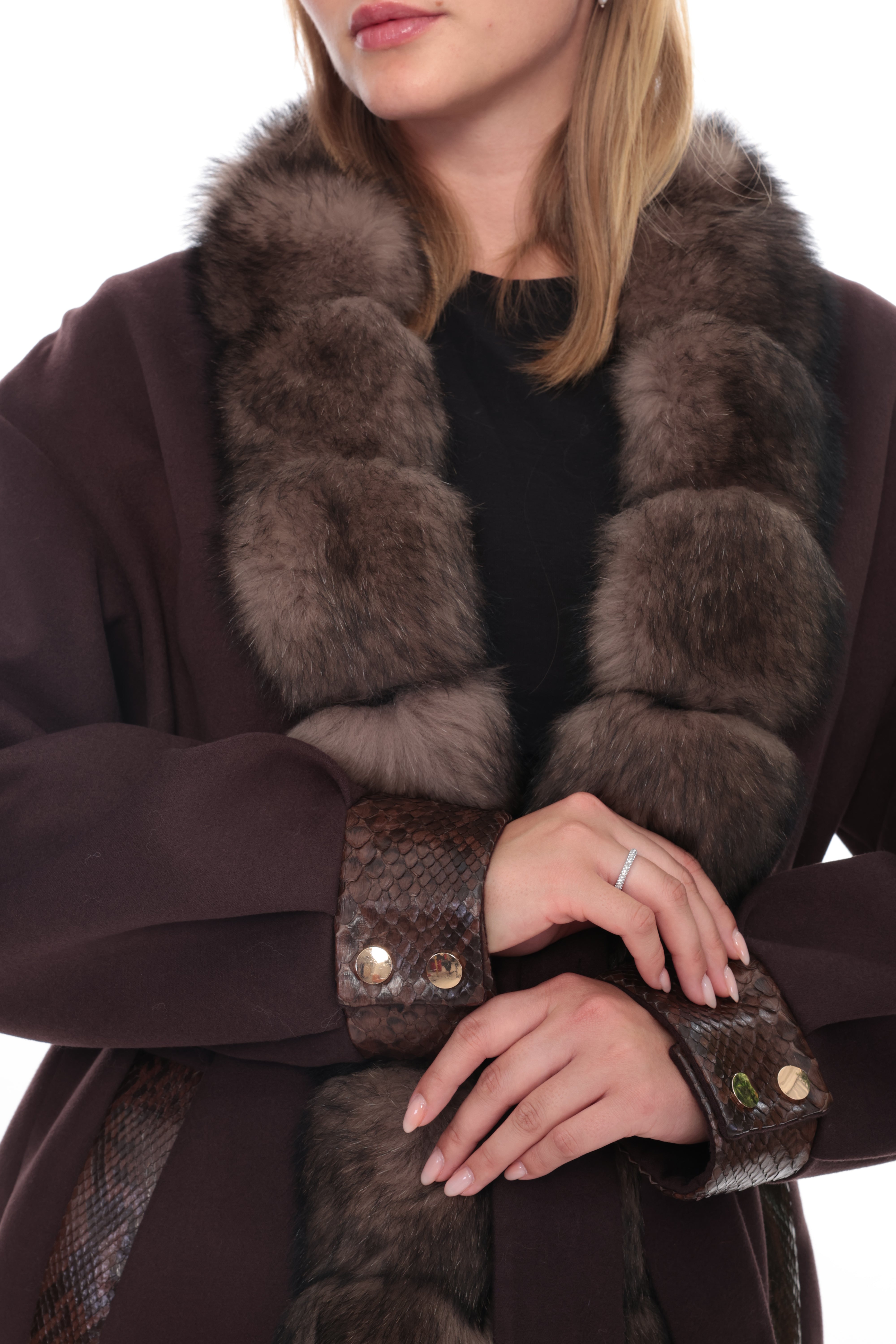 SOREN Brown Cashmere Jacket