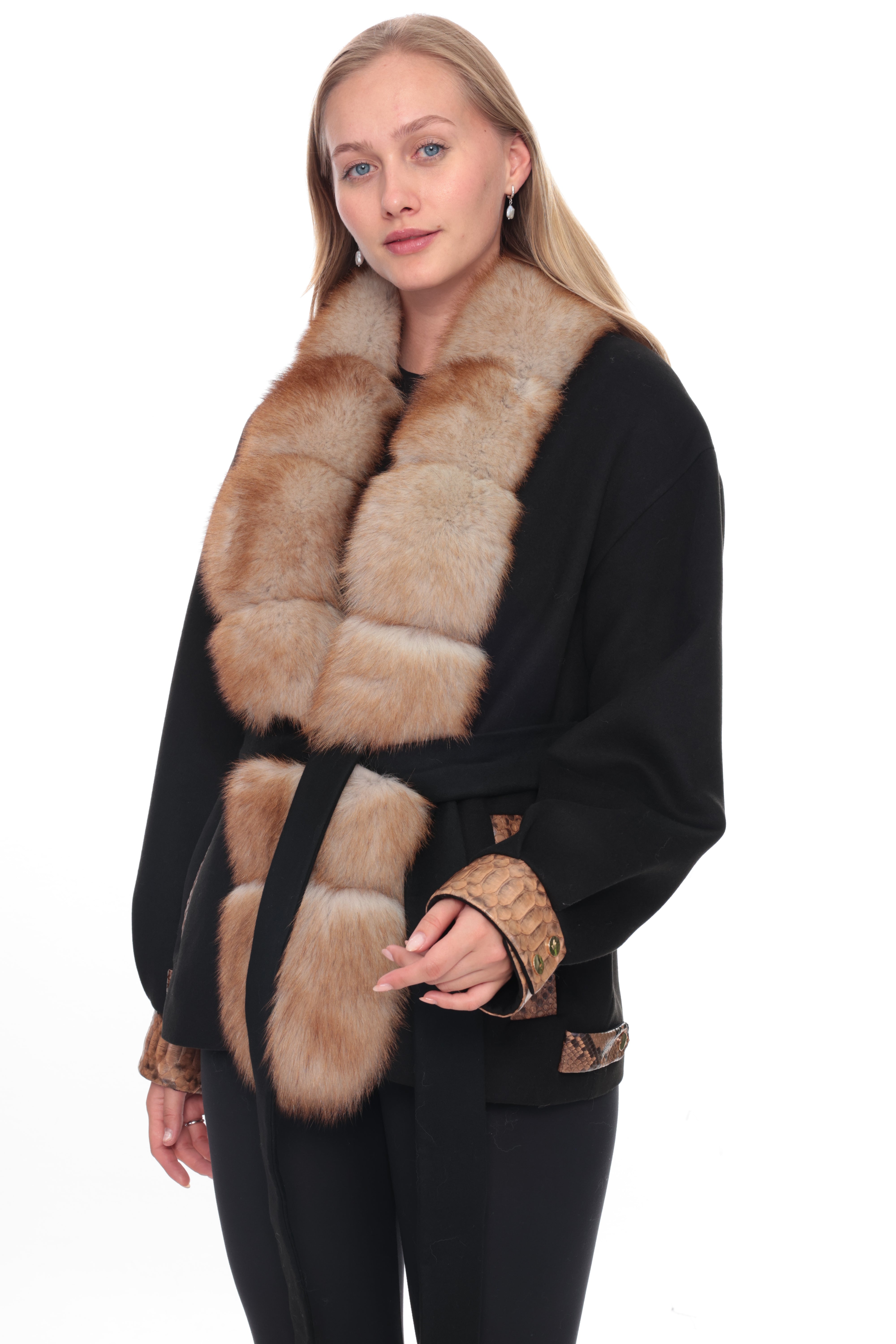 SOREN Black Cashmere Jacket