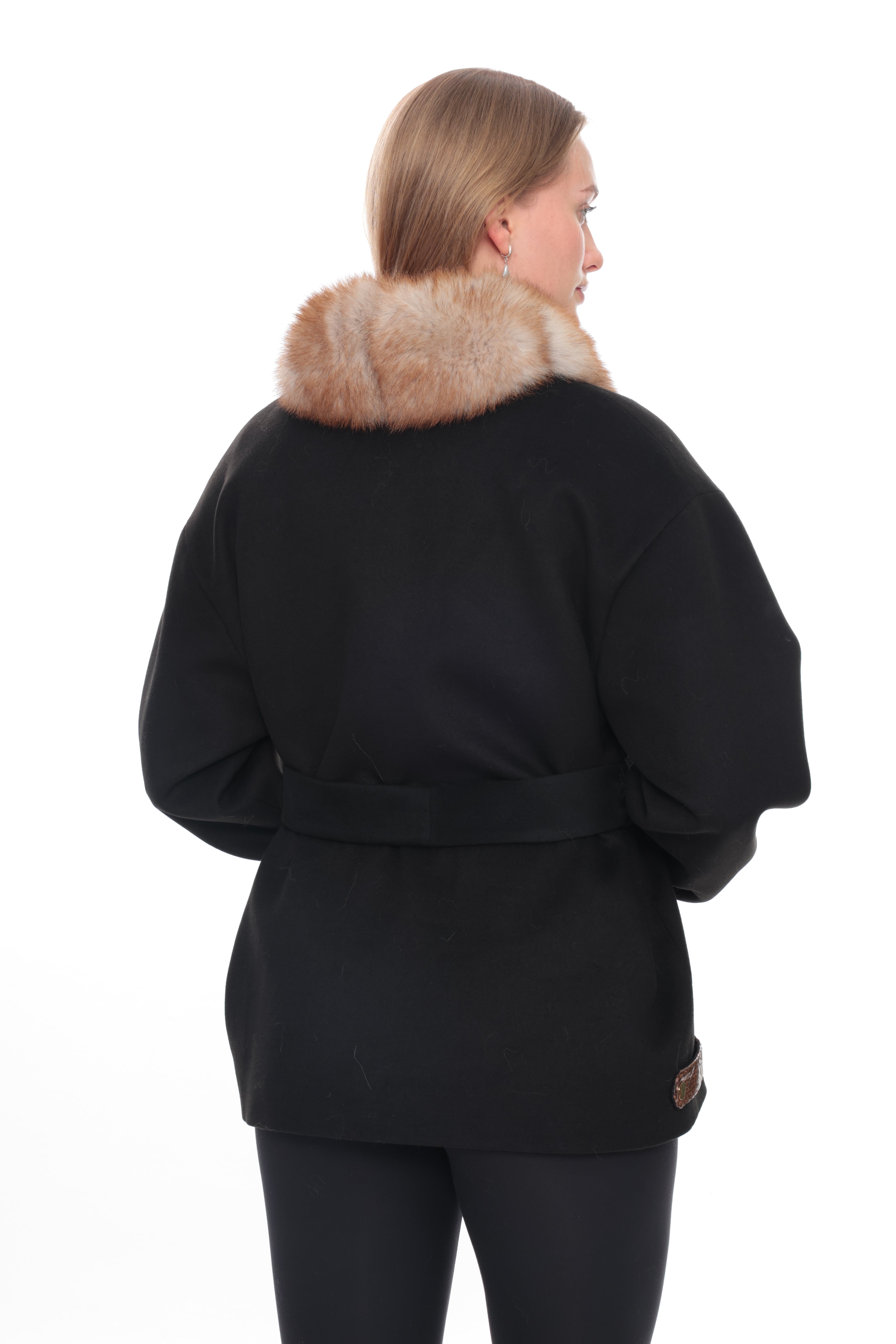 SOREN Black Cashmere Jacket