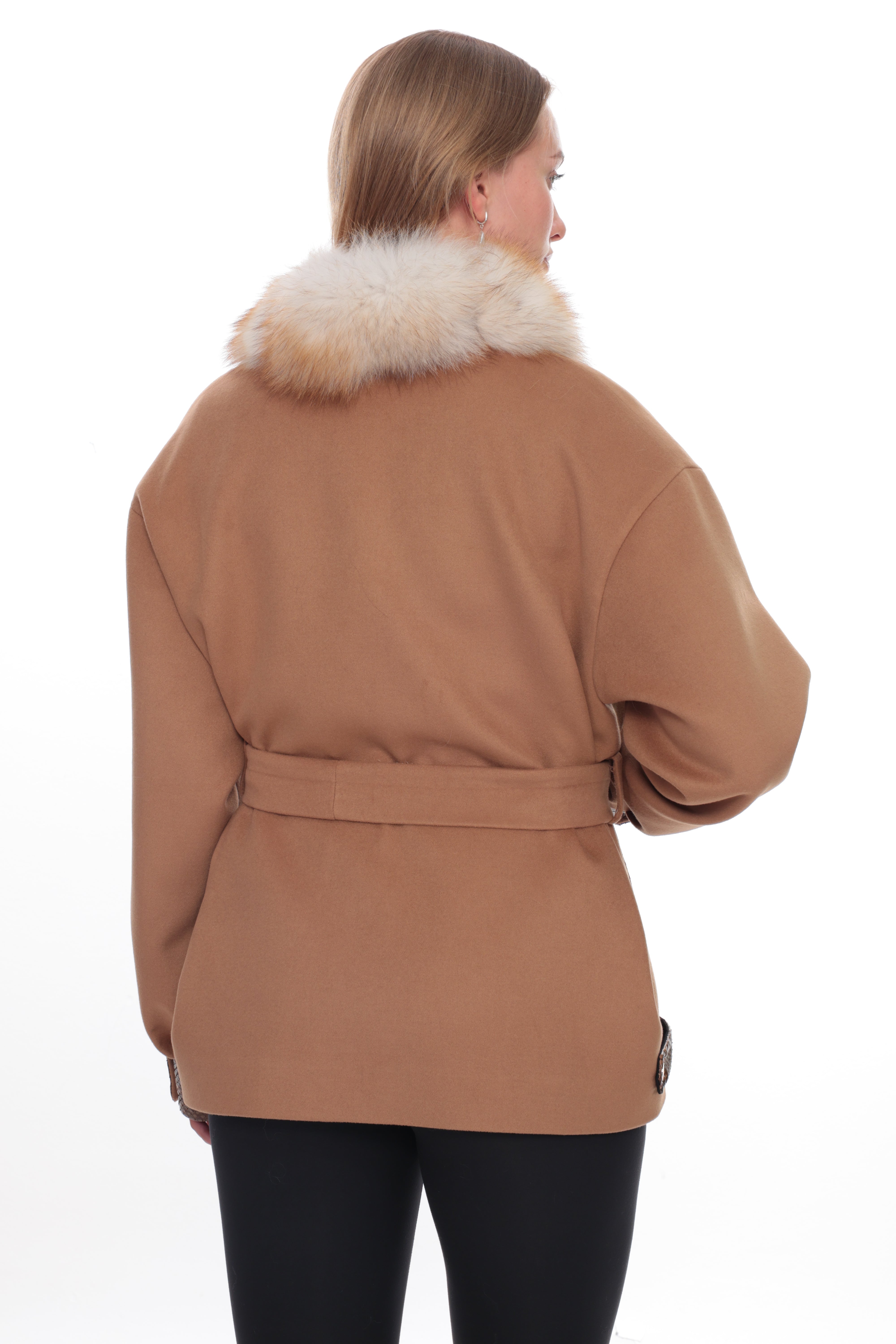 SOREN Camel Cashmere Jacket