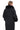 MIREYA Anthracite Alpaca Coat with Black Fur Collar