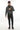 MILLER Black Perforated Genuine Lambskin Leather Bomber Jacket Khaki
