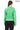 Serenith Women’s Neon Green Genuine Leather Jacket