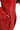 SCARLET Asymmetric ZIP Black Genuine Lambskin Leather Trench Red