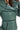 JAEEN Turquoise Genuine Lambskin Leather Jacket with Detachable Hood