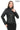 ELara Women’s Black Genuine Leather Jacket