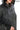 AUREN Grey Hooded Leather Trench Coat