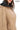 Udine Genuine Lambskin Camel Leather Jacket with Snap Button Pockets