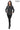 MARTA Black Detachable Hood Lambskin Leather Jacket