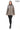Taylor Taupe Genuine Lambskin Leather Jacket