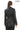 LUXE VÉRONA Women’s Black Belted Leather Trench