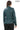 SADERNES Teal Women’s Genuine Lamb Leather Jacket with Stand Collar