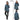 Taylor Petrol Blue Genuine Lambskin Leather Jacket