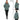 LUNA MINT GREEN HOODED GENUINE LEATHER PARKA JACKET