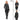 SCARLET Asymmetric ZIP Black Genuine Lambskin Leather Trench Black