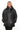 NOVARA NOIR – Oversized Hooded Leather Jacket