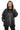 NOVARA NOIR – Oversized Hooded Leather Jacket