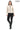 ELara Women’s Beige Genuine Leather Jacket