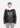 Livigno Genuine Lambskin Black Leather Jacket with Quilted Shoulder Panels and White Shearling Trim Black