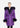 AURÉLIA PURPLE – Fox Fur Trim Down Parka