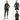 Luna Black Slim Fit Leather Jacket Black