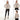 Luna Black Slim Fit Leather Jacket Beige
