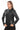 Luna Black Slim Fit Leather Jacket Black
