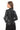Luna Black Slim Fit Leather Jacket Black