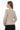 Luna Black Slim Fit Leather Jacket Beige