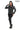 Velora Black Hooded Genuine Leather Jacket with Belt Detail